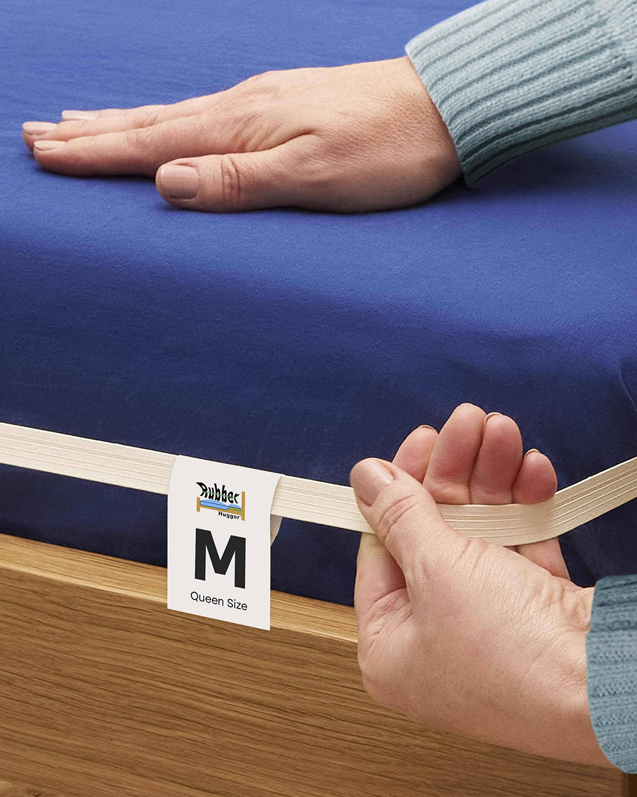 Rubber Hugger Bed Sheets Holder Band, Queen Size Mattress, Sheet Holder For Corners, Elastic Bedding Holder Band To Hold Sheets