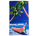 allgala Oversize 40x70 Microfiber Beach Towel, Boat-BT81108
