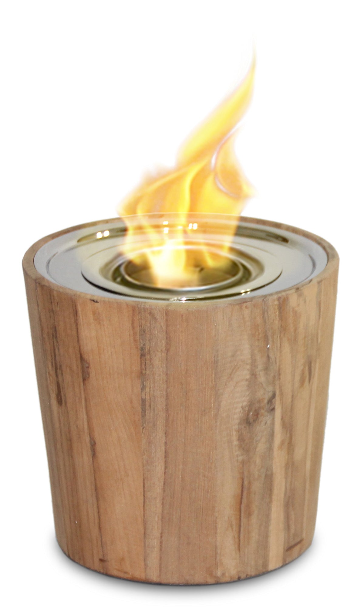 Anywhere Fireplace Indoor/Outdoor Fireplace - Sag Harbor Teak Fire Bowl