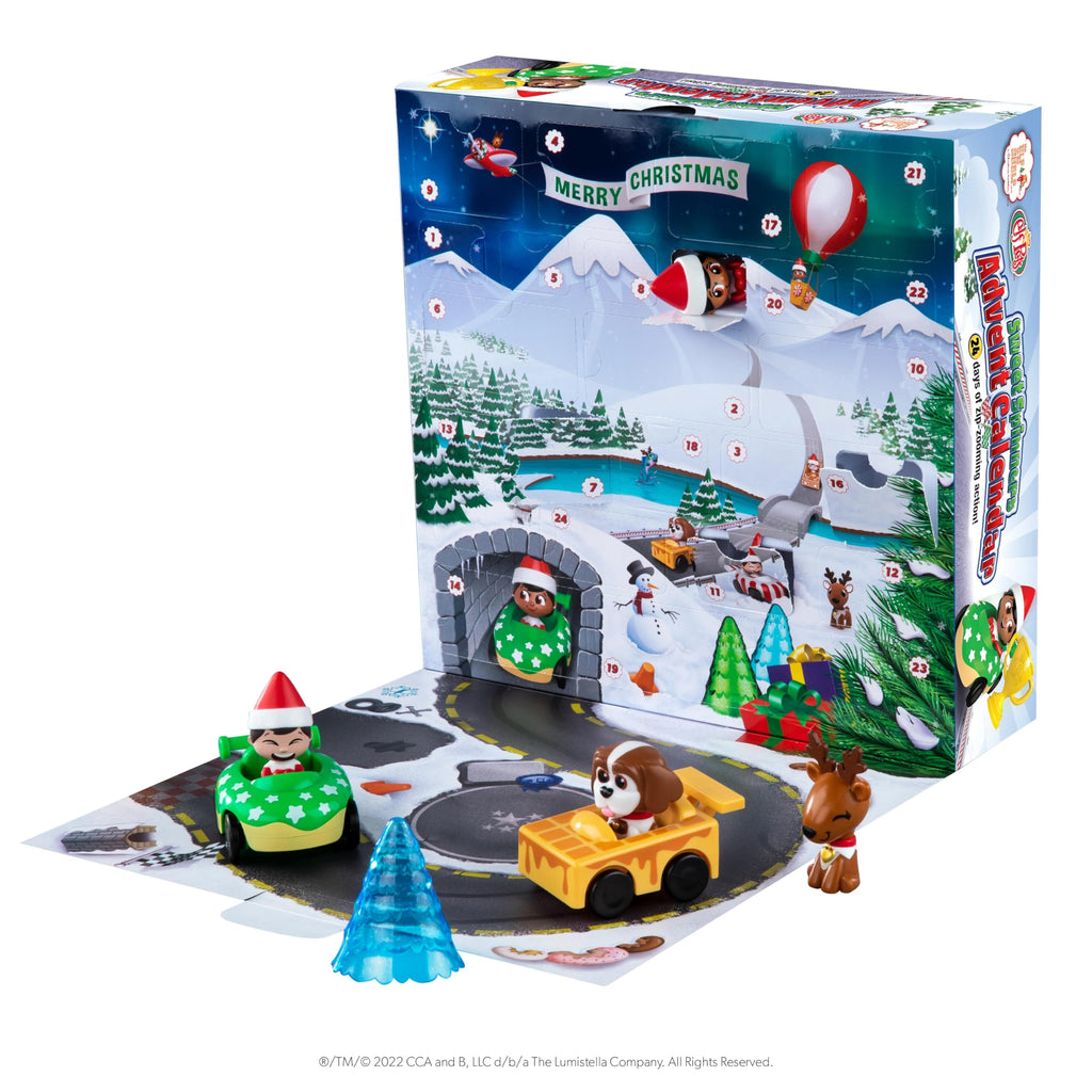 The Elf On The Shelf Advent Bundle: North Pole Sweet Spinners Advent Calendar, Elf On The Shelf'S Night Before Christmas Hardcov