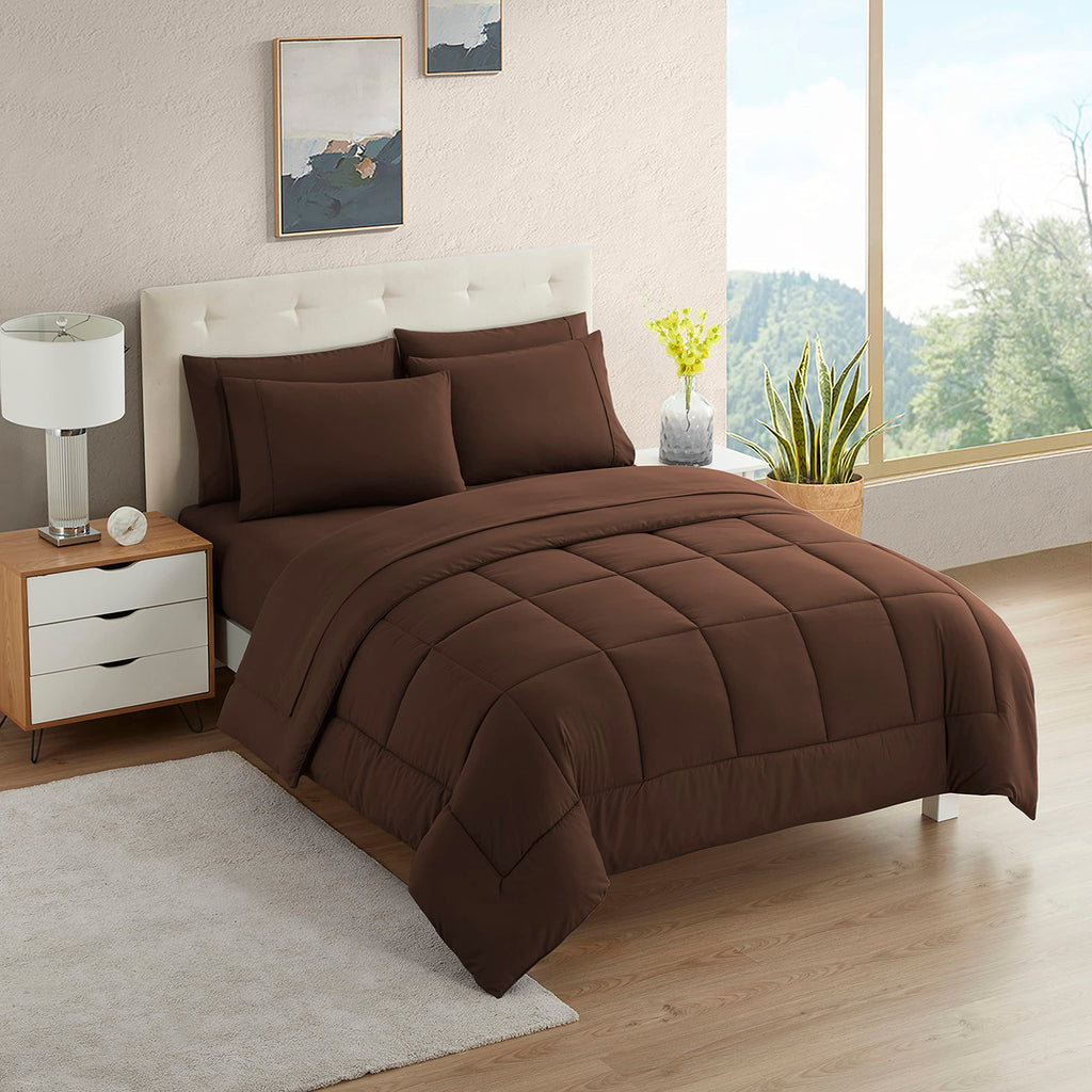 Dorm Room Essentials College Bedding Comforter Set 5 Piece Twin Xl Size Bed In A Bag For College Students Boys And Girls, Twin X
