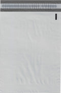 Valuemailers 100-10X13Pm 2.5 Mil Poly Mailers Envelopes Bags, 10X13-Inch, 100 Bags, White