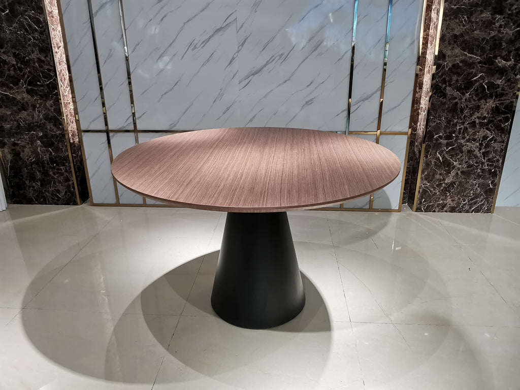 Neos Modern Furniture T335WN-48 Dining Table, Walnut