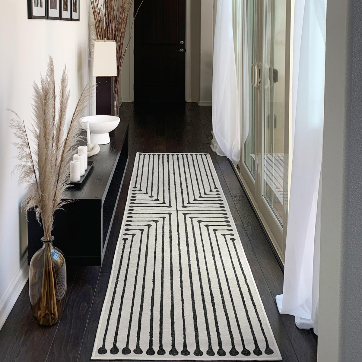 RUGGABLE x Jonathan Adler Runner Rug - Runners for Hallways, Bedrooms, Entryway, Living Rooms & Kitchens - Stain & Water Resista