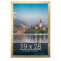 wallsthatspeak 19x28 Gold Picture Frame for Puzzles Posters Photos or Artwork