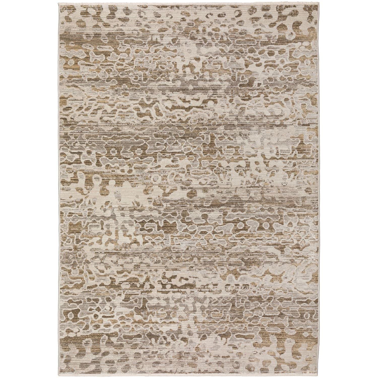 Denizi Dz6 Brown Transitional Rug Rectangle 3' 3" X 5 ' 3"