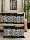 Saral Home PolyCotton Traditional Embroidered Cushion Cover Set Of 2Pc 40X40