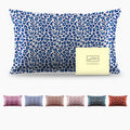 Mulberry Silk Pillowcase For Hair And Skin King Size Leopard Print Silk Pillow Cases With Zipper Soft Breathable Smooth Cooling
