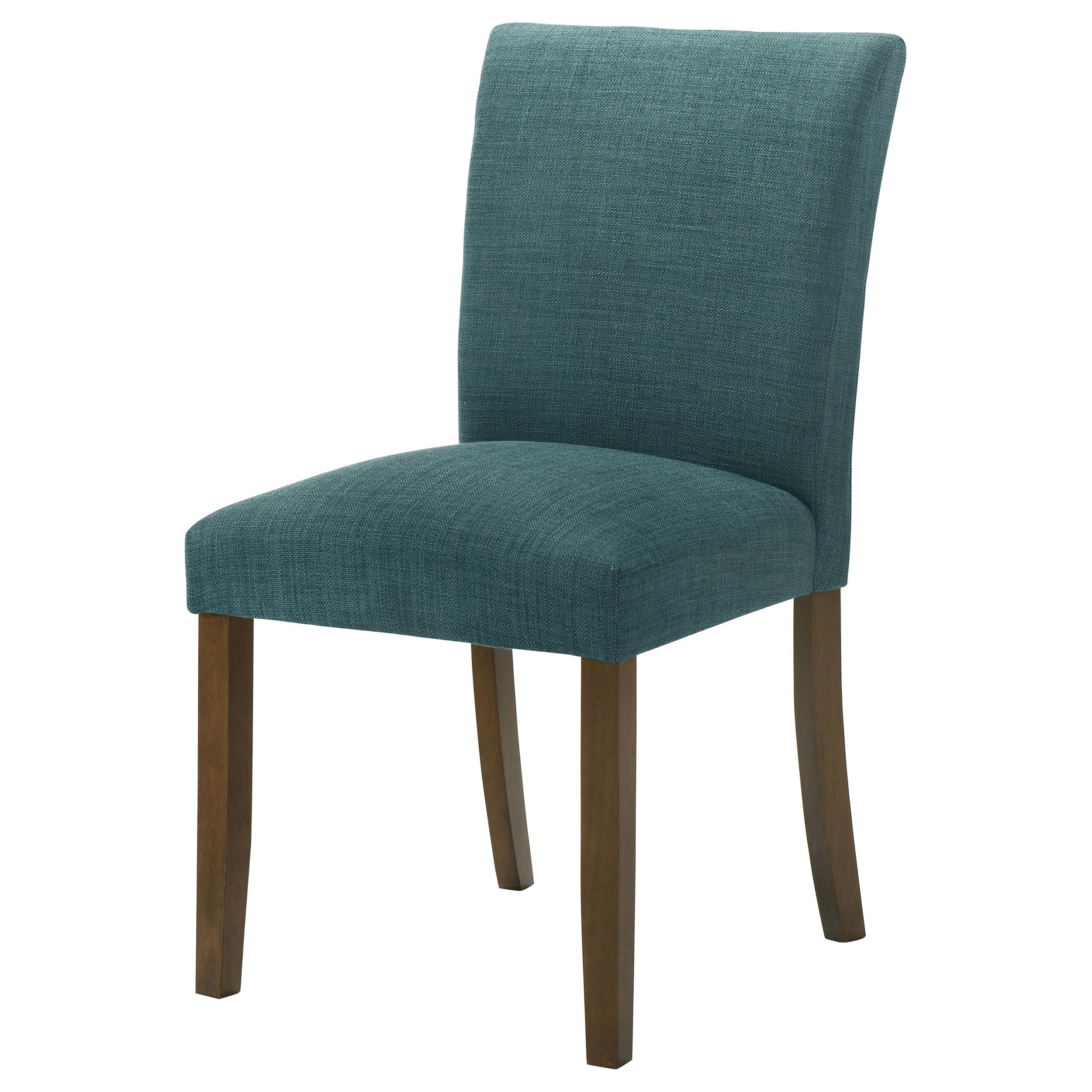 Coaster Home Furnishings Cantley Upholstered Dining Side Chair Teal Blue (Set of 2)