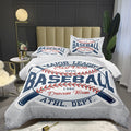 Bodhi Boys Comforter Set Full Size,Sports Comforter For Boys,Baseball Comforter Set Full,Baseball Bedding Set For Kids,Teen Comf