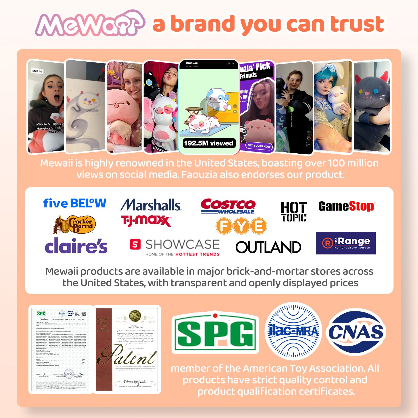 Mewaii Long Plush Capybara Body Pillow, Cute Capybara Stuffed Animals Soft Plushies, Squishy Big Cuddle Pillow Toys Gift For Gir