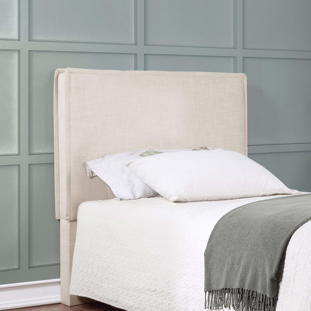 Coaster Home Furnishings Izzy Contemporary 47-inch Fabric Upholstered Panel Headboard for Bedroom Twin Size Sand 315985T