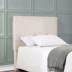 Coaster Home Furnishings Izzy Contemporary 47-inch Fabric Upholstered Panel Headboard for Bedroom Twin Size Sand 315985T