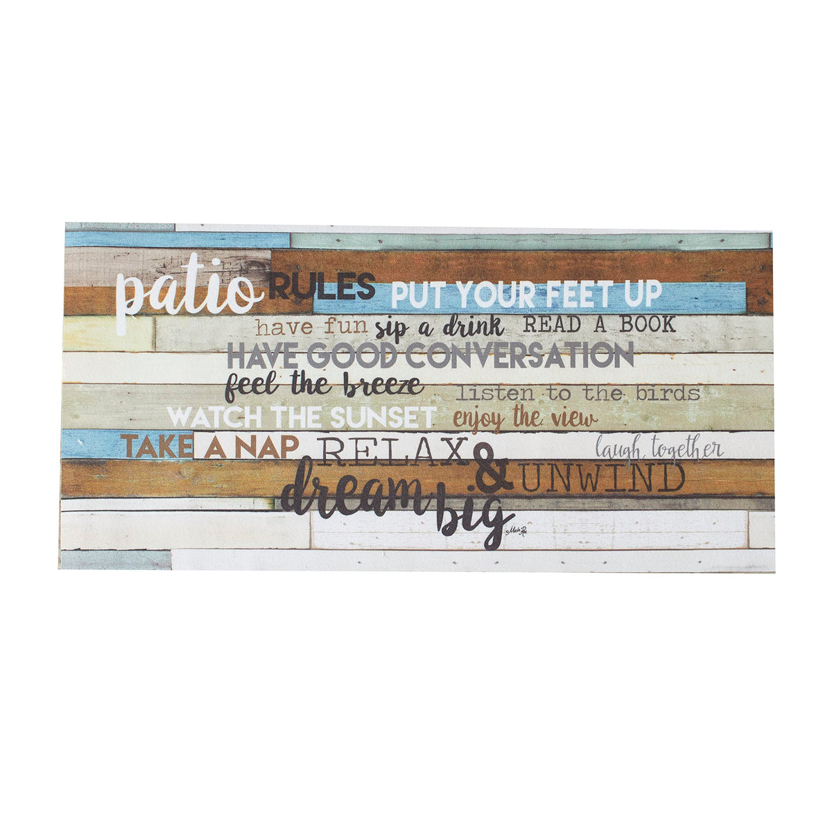 Indoor/Outdoor Rules Collection - Patio Area Rug
