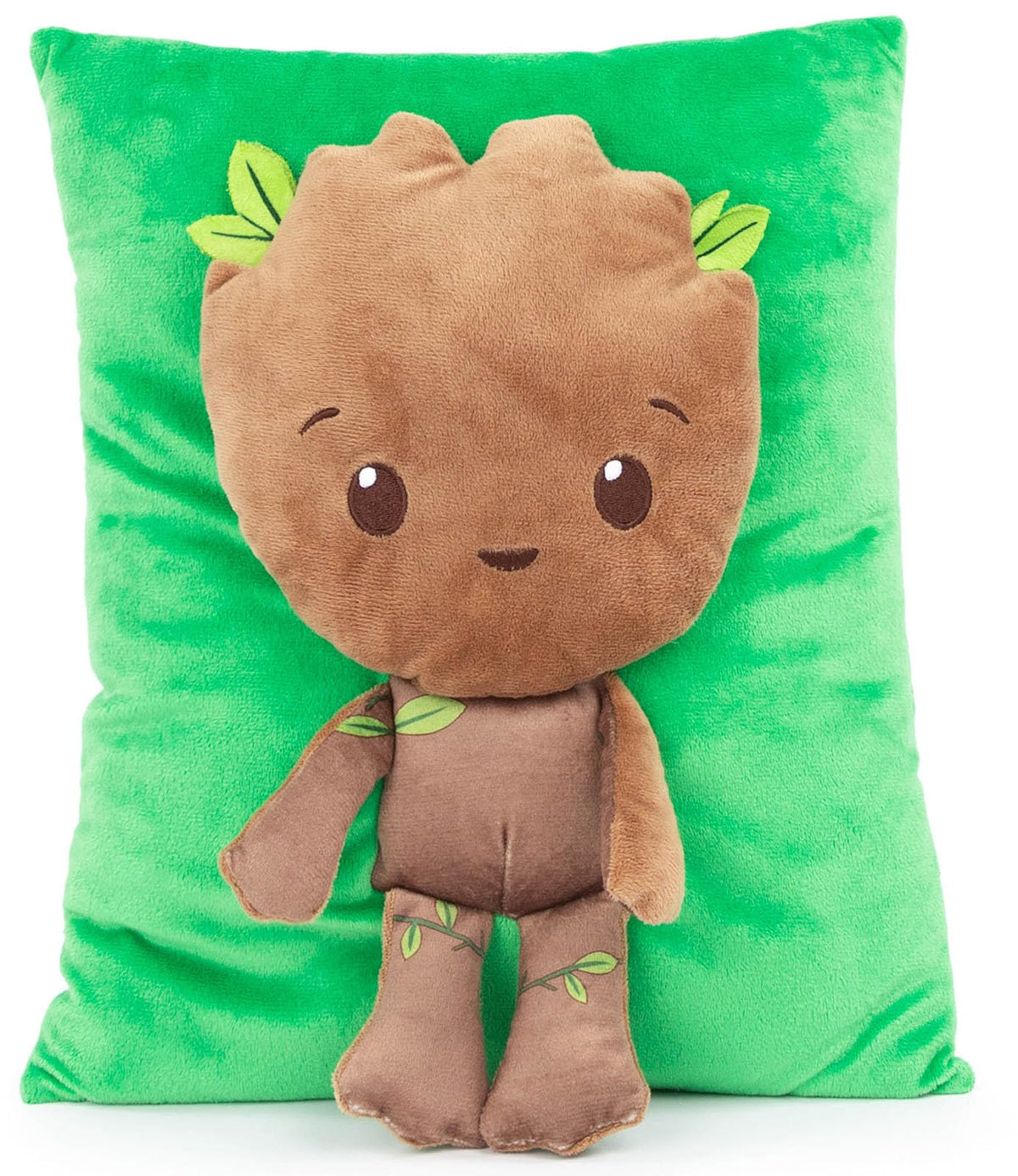 Jay Franco Marvel Guardians Of The Galaxy Groot 3D Snuggle Pillow - Super Soft Plush Pillow, Measures 13 Inches
