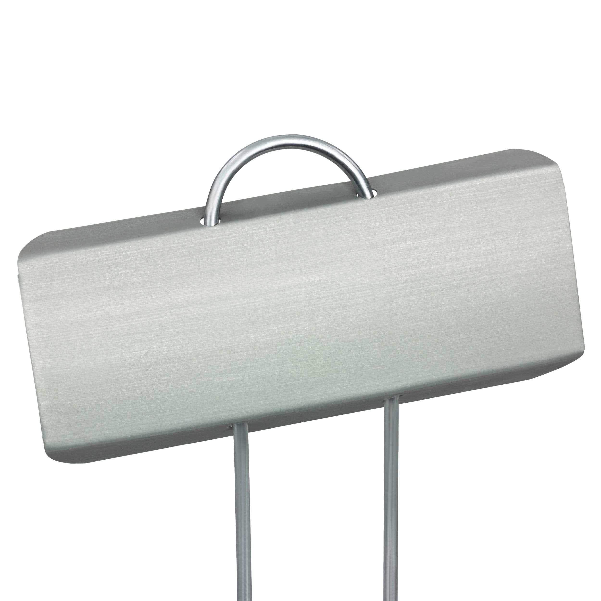 Gardenmate 50-Pack Weatherproof Large Zinc Metal Plant Labels, Height 11.5', Label Area 3 1/2 X 1 1/4'