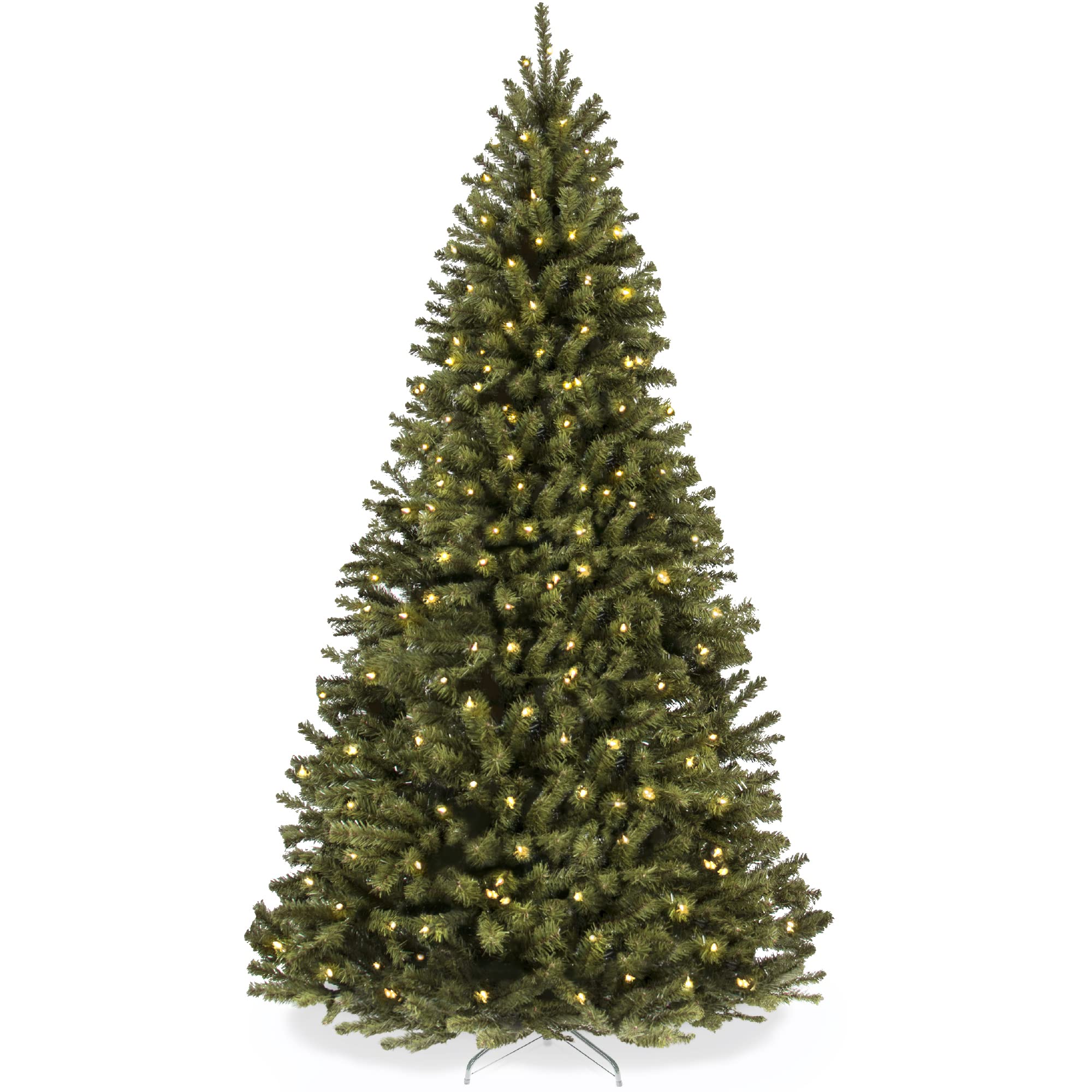 Best Choice Products 7.5ft Pre-Lit Spruce Artificial Holiday Christmas Tree for Home, Office, Party Decoration w/ 550 Incandesce