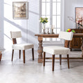 Rivova Velvet Dining Chairs Set Of 2, Modern Dining Chair With Wood Legs, Upholstered Dining Chairs For Dining Room, Kitchen, Va