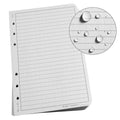 Rite In The Rain Weatherproof Loose Leaf Paper, 4 5/8' X 7', 32# Gray, Universal Pattern, 100 Sheet Pack (No. 772)