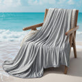 Sleep Zone Nanotex Cooling Blanket For Hot Sleepers, Double-Sided Cold Blanket King Size For Bed, Lightweight Summer Blankets Fo