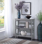 Convenience Concepts Omega 3 Tier Bookcase, Gray