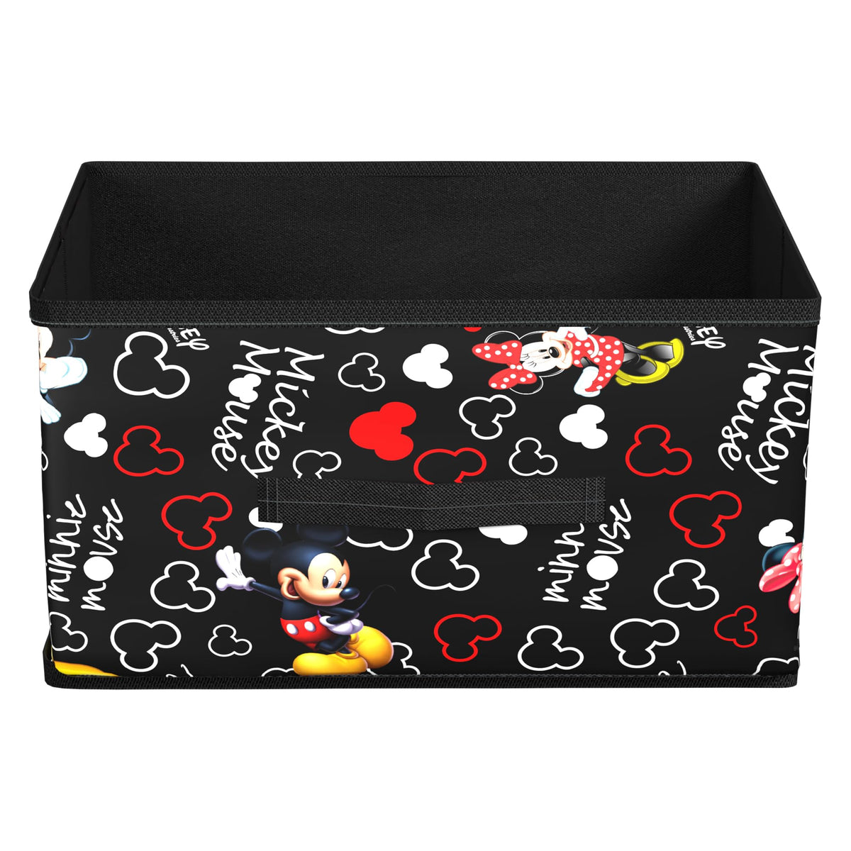 Kuber Industries Non Woven Fabric Replacement Rectangular Storage And Cloth box|Disney Mickey Print|Foldable & Space Saver|Size 