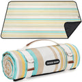 G Good Gain Picnic Blanket Waterproof & Sand Proof,Beach Blanket Portable With Carry Strap, Xl Large Foldable Picnic Rug Machine