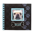 Malden International Designs Woof Photo Album, 80-4x6, Blue