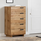 South Shore Cavalleri 5-Drawer Chest Storage Unit, Nordik Oak