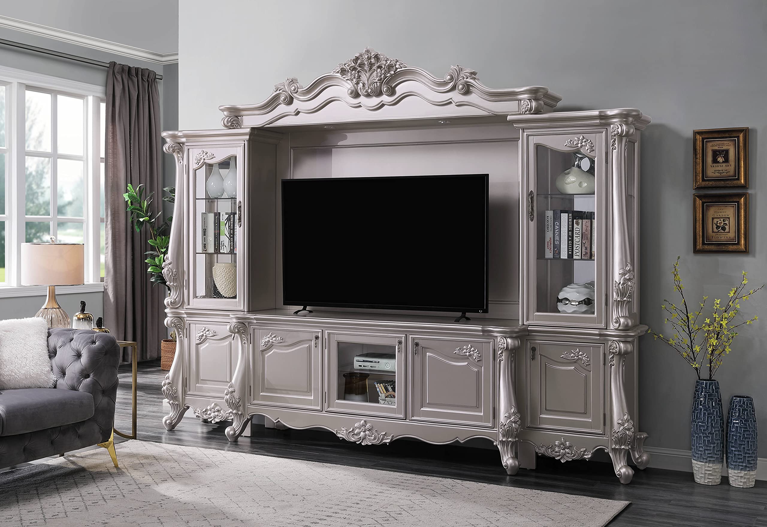 Acme Bently Wooden Entertainment Center