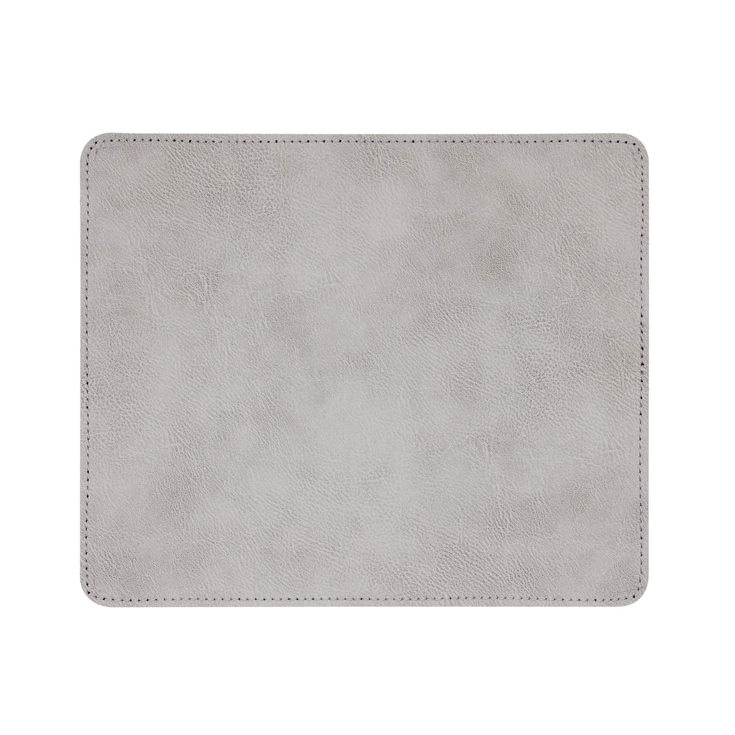 Non-Slip Rubber Base Mousepad For Laptop Computer Pc Personality Desings Gaming Mouse Pad Mat 9.45 X 7.87 Inch (Leahter Mouse Pa