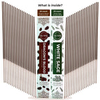 Trumiri Incense Sticks - Combo Pack Of 40 Insence-Sticks - 20 Dragons Blood + 20 White Sage - Insenses - Insents - Incents - Ins