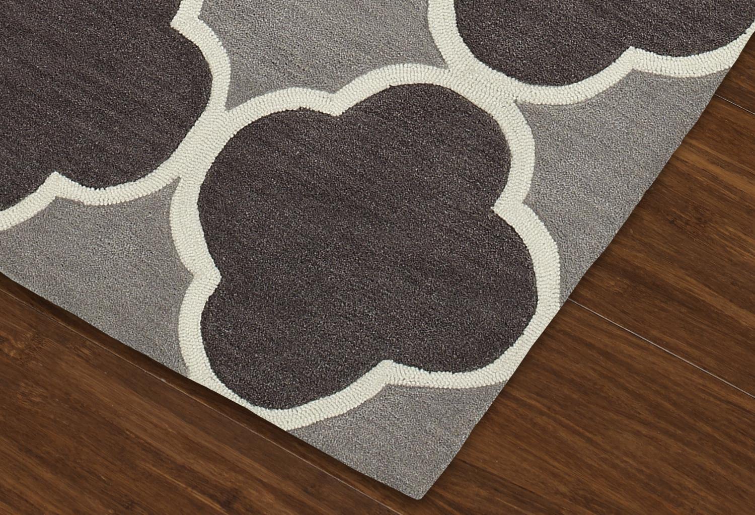 Dalyn Rugs Infinity If 2 Area Rug, 8-Feet By 10-Feet, Charcoal
