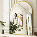 Arch Bathroom Mirror, 20x30 Inch - Wall Mounted Vanity Mirror with Aluminum Alloy Frame - Ideal for Living Room, Bedroom, Bathro