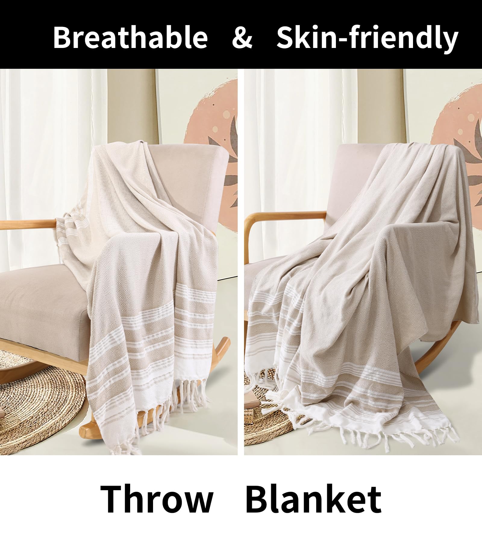 Blue Throw Blanket Bedroom Decoration Living Room Accessories Sofa Couch Cover Chair Apartment Essential Home Finds Navy House Goods Nautical Shark Lake House Kids Teen Boy Baby Nursery Decoration