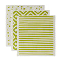 DII Swedish Dishcloths for Kitchen & Cleaning, Reusable, Machine Washable & Dishwasher Safe, Biodegradable, 7.75 x 6.75, Avocado