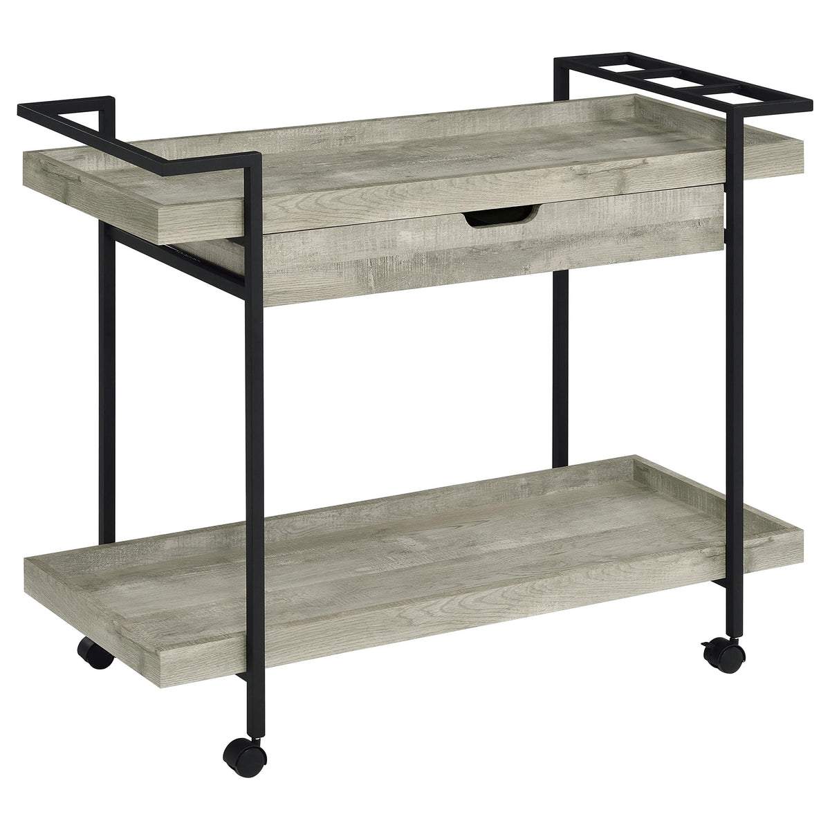 Coaster Ventura Bar Cart, Grey