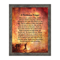 Crossroads Home D  cor Firemans Prayer Picture Frame, Firefighter Decor, Firefighter Graduation Present, 2107BW