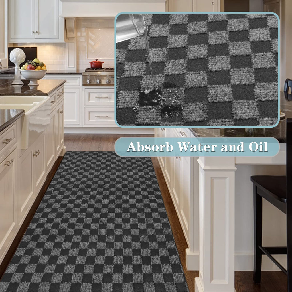 Runner Rug 3Ft X 16Ft, Ayoha 2'-82' Utility Carpet Runner For Entryway Hallway Aisles Balcony Garages, Area Rugs With Non-Slip R