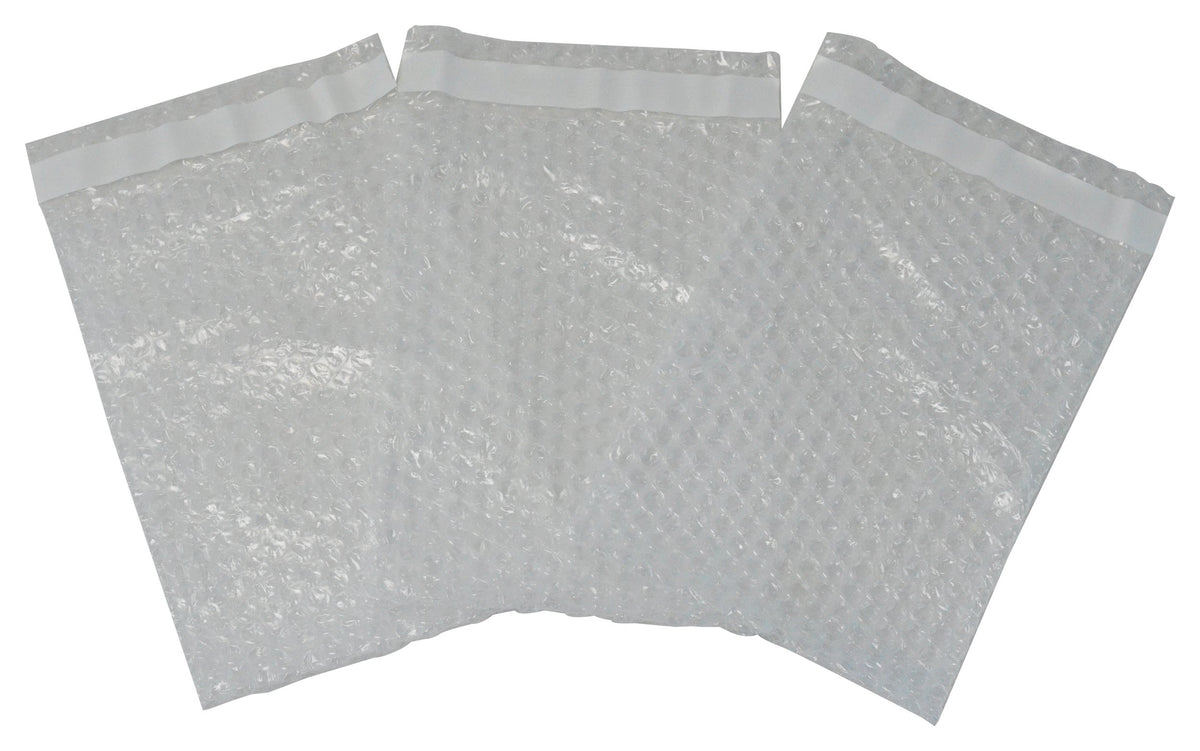 Mailers4U 6X8.5' Self-Seal Bubble Out Pouch Envelopes, 50 Pack - Clear Protective Bubble Self-Sealing Wrap Bags For Mail & Stor