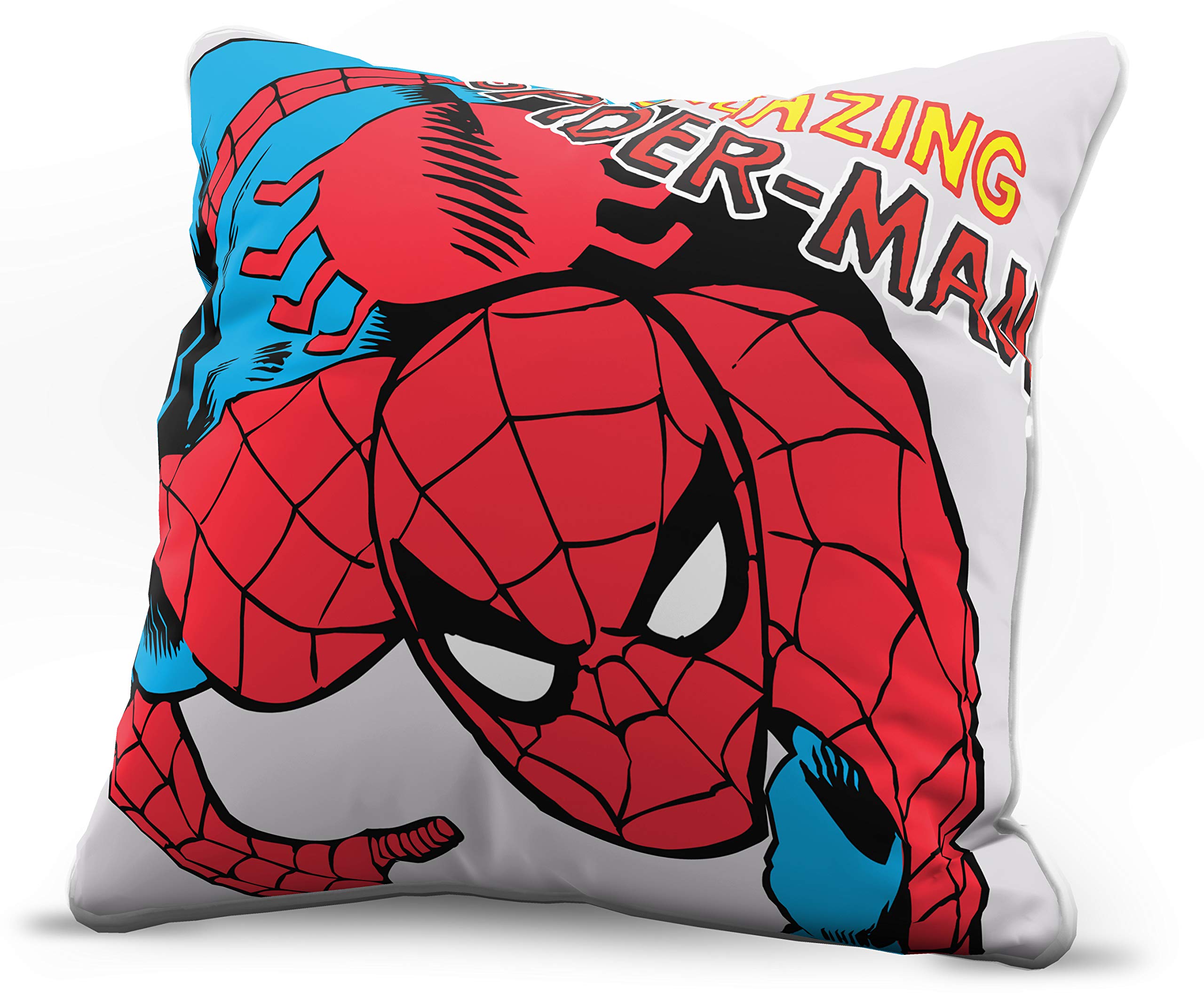 Jay Franco Avengers Decorative Pillow Cover Spiderman - White