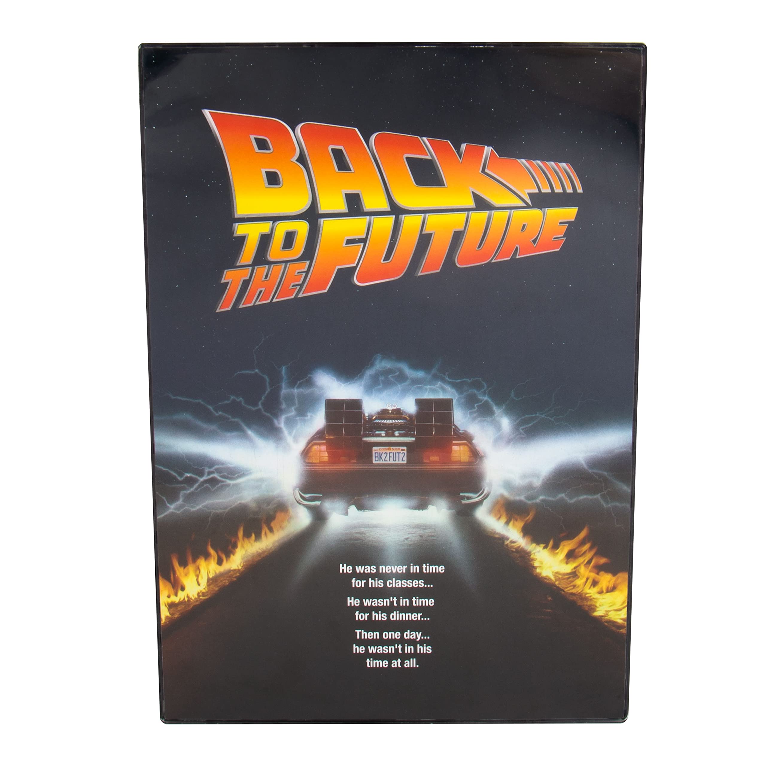 Fizz Creations Retour vers le futur Poster avec fonction lumineuse Burning Rubber