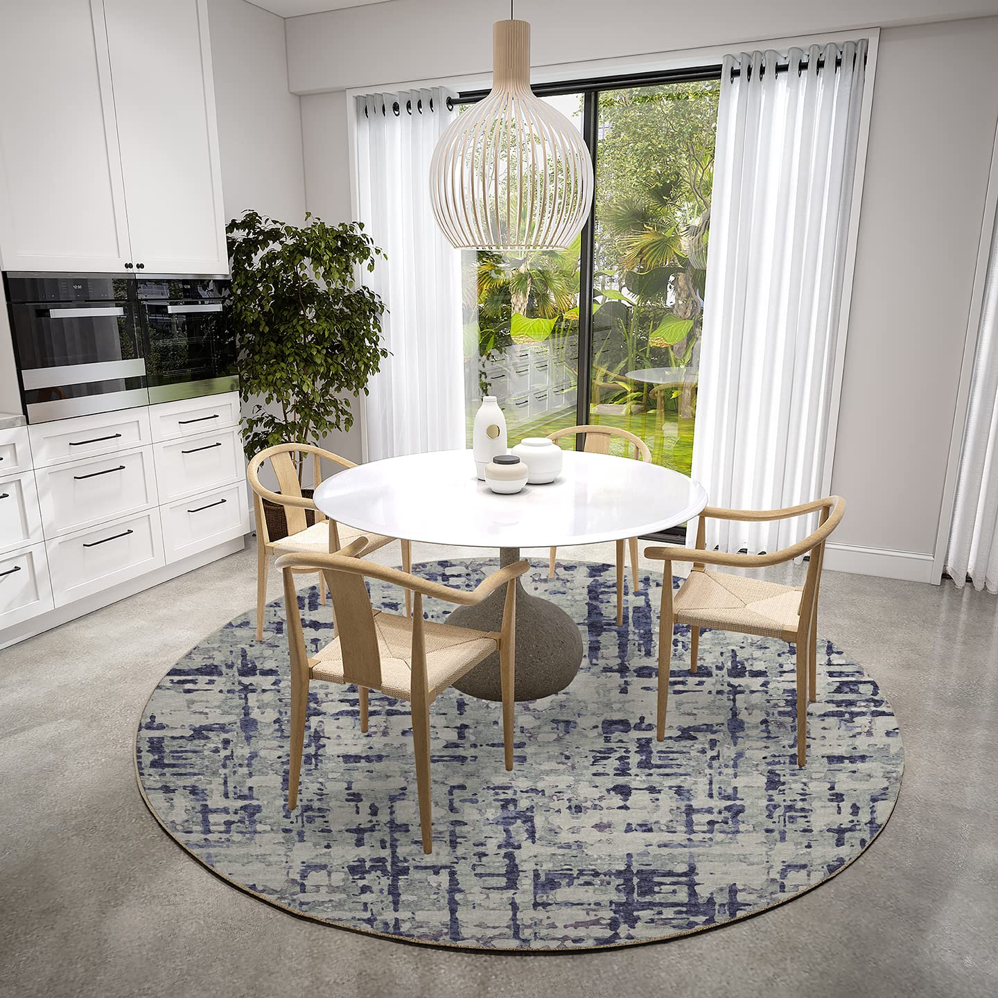 Dalyn Rugs Brisbane Br5 Modern Camouflage Eggplant 8' X 8'