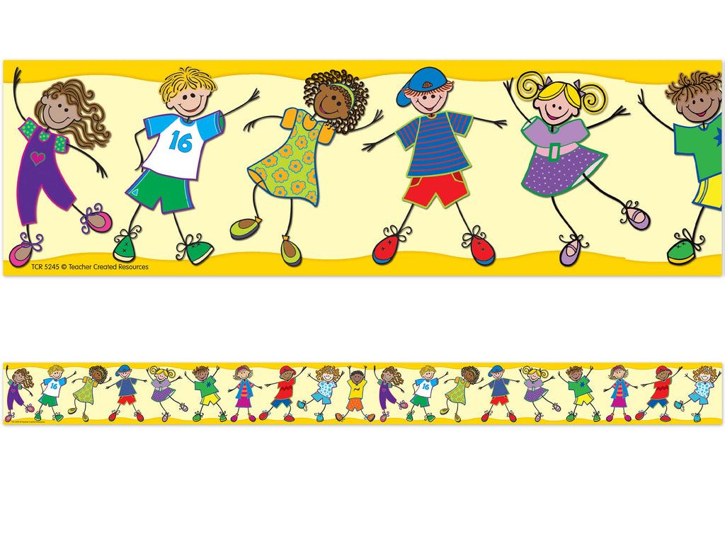Teacher Created Resources Fantastic Kids Straight Border Trim (5245)