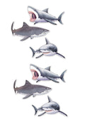 Shark Cutouts Pack of 2