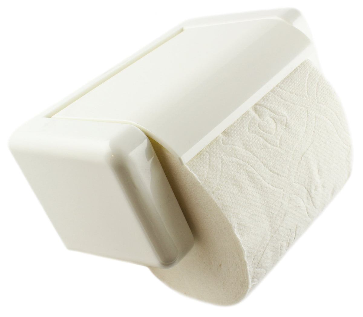 Zoie + Chloe Easy-Snap Toilet Paper Holder - Load and Unload with One Hand