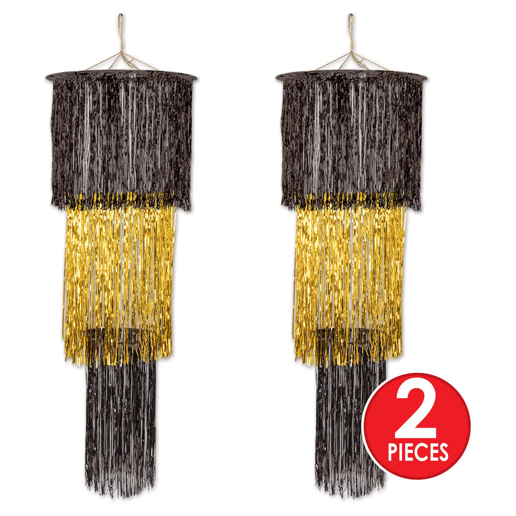 Beistle 3-Tier Shimmering Chandelier Pack Of 2