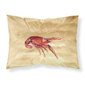 'Caroline'S Treasures 8230Pillowcase Crawfish Moisture Wicking Fabric Standard Pillowcase, Large, Multicolor'