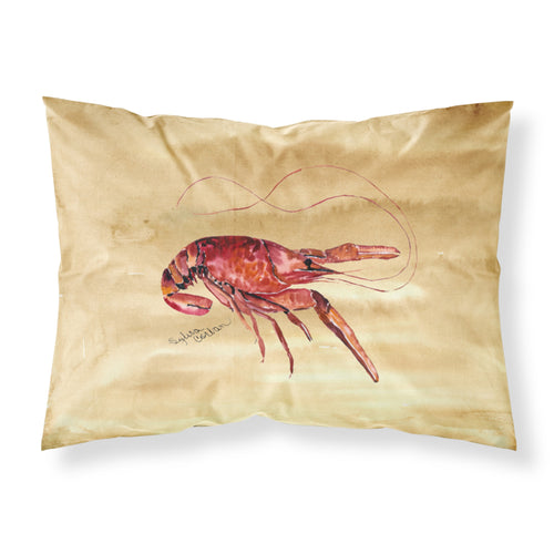 'Caroline'S Treasures 8230Pillowcase Crawfish Moisture Wicking Fabric Standard Pillowcase, Large, Multicolor'
