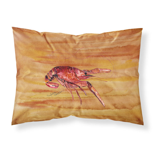 'Caroline'S Treasures 8232Pillowcase Crawfish Moisture Wicking Fabric Standard Pillowcase, Large, Multicolor'